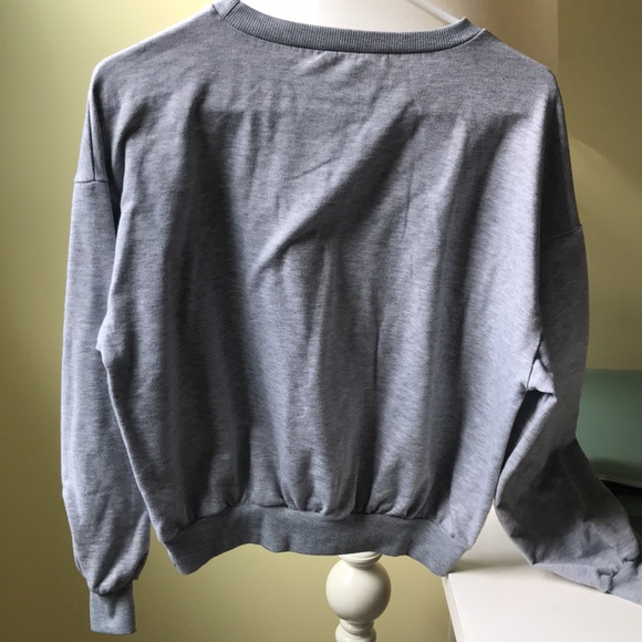 SHIEN Grey Los Angeles Crewneck - Picture 2 of 2